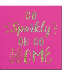 Wanderlust By Abby Go Sparkly Napkins NEW