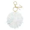 Wanderlust By Abby NEW Pom Pom Keychain - Iridescent
