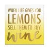 Wanderlust By Abby NEW When Life Gives You Lemons Napkins 1 Wanderlust By Abby NEW When Life Gives You Lemons Napkins