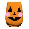 Wanderlust By Abby Jack-O-Lantern Wine Glass DRY GOODS 1 Wanderlust By Abby Jack-O-Lantern Wine Glass DRY GOODS