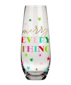 Wanderlust By Abby DRY GOODS Champagne Glass - Merry Everything