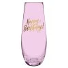 Wanderlust By Abby Happy Birthday Champagne Glass DRY GOODS 1 Wanderlust By Abby Happy Birthday Champagne Glass DRY GOODS