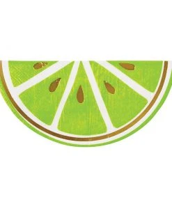 Wanderlust By Abby Shaped Napkins - Lime NEW