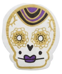 Wanderlust By Abby Muertos Skull Napkins