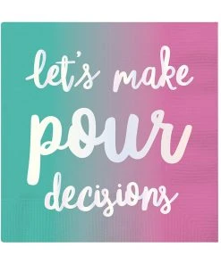 Wanderlust By Abby NEW Pour Decisions Napkins