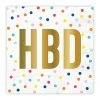 Wanderlust By Abby DRY GOODS HBD Polka Dot Napkins 2 Wanderlust By Abby DRY GOODS HBD Polka Dot Napkins