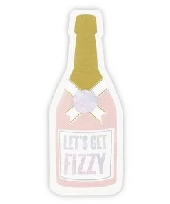 Wanderlust By Abby Let's Get Fizzy Champagne Napkins
