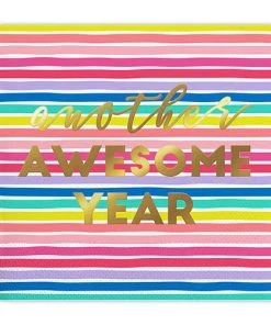 Wanderlust By Abby Another Awesome Year Napkins DRY GOODS