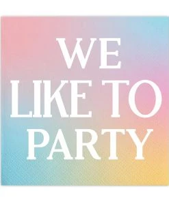 Wanderlust By Abby We Like To Party - Napkins NEW