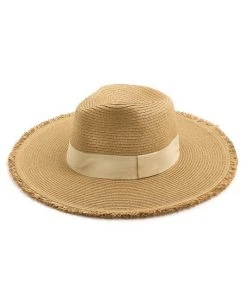 Wanderlust By Abby Straw Weave Floppy Hat NEW