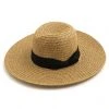 Wanderlust By Abby Bow Tie Straw Floppy Hat ACCESSORIES