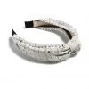 Wanderlust By Abby NEW KNOTTED PEARL BOUCLE HEADBAND