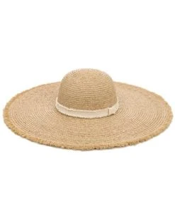 Wanderlust By Abby Wide Floppy Straw Hat