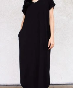 Wanderlust By Abby NEW Solid Maxi Dress