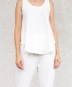 Wanderlust By Abby NEW Crepe Hacci Tank