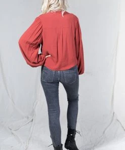 Wanderlust By Abby Wide Sleeve Top NEW