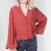 Wanderlust By Abby Wide Sleeve Top NEW