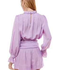 Wanderlust By Abby Long Sleeve Detailed Blouse