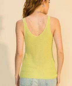 Wanderlust By Abby NEW V Neck Sweater Tank Top