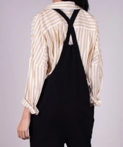 Wanderlust By Abby NEW Cotton Culotte Overalls