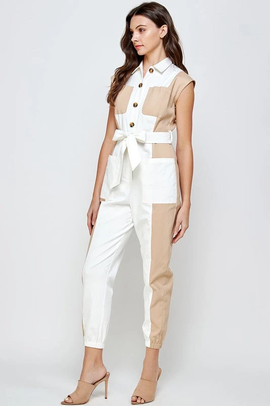 Wanderlust By Abby Color Block Sleeveless Jumpsuit 3 Wanderlust By Abby Color Block Sleeveless Jumpsuit