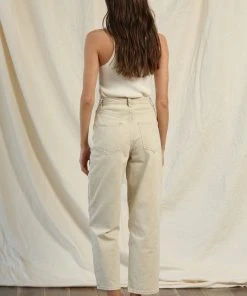 Wanderlust By Abby Cream Knit Cotton Sleeveless Top