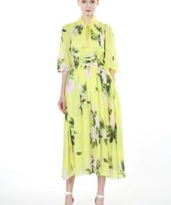 Wanderlust By Abby NEW Chiffon Flare Dress