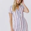 Wanderlust By Abby Linen Mini Dress NEW