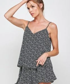 Wanderlust By Abby NEW Printed Tank Top