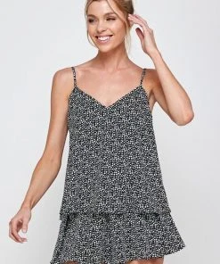 Wanderlust By Abby NEW Printed Tank Top