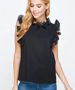 Wanderlust By Abby Pleats Wire Sleeveless Top