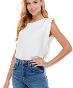 Wanderlust By Abby CLOTHING Woven Muscle Top