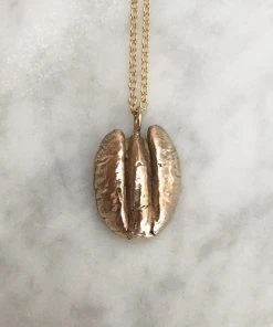 Mimosa Handcrafted Mimosa Pecan Necklace