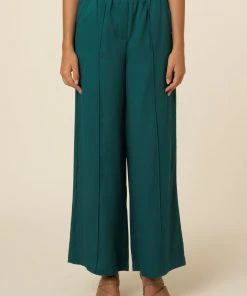 Wanderlust By Abby Emerald Woven Pants