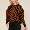 Wanderlust By Abby Zebra Sweater