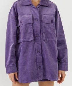 Wanderlust By Abby Corduroy Oversize Jacket