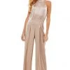 Wanderlust By Abby NEW Satin Jumpsuit