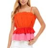 Wanderlust By Abby NEW Sleeveless Pleated Layered Top