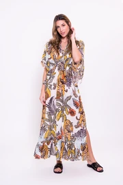 Wanderlust By Abby Jungle Book Maxi Dress NEW