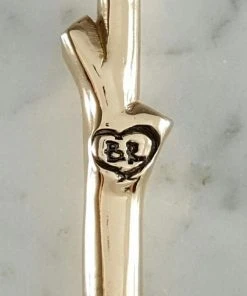 Mimosa Handcrafted Mimosa Red Stick Love Necklace JEWELRY