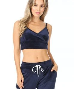 Wanderlust By Abby NEW Velour Bralette