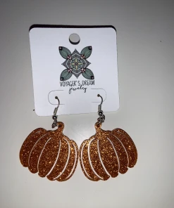 Wanderlust By Abby Pumpkin Earrings SALE