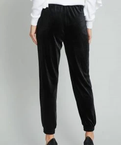 Wanderlust By Abby Velvet Joggers NEW