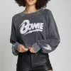 Wanderlust By Abby CLOTHING Bowie Strike Cropped Sweatshirt