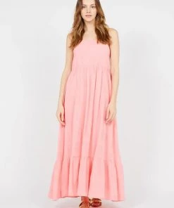 Wanderlust By Abby NEW Rose Woven Maxi Dress
