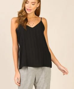 Wanderlust By Abby Textured Cami Tank - 2 Colors SALE