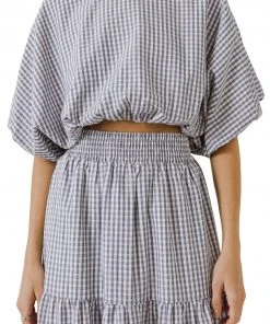 Wanderlust By Abby Voluminous Cropped Top