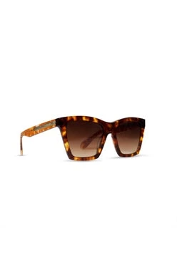 Diff Eyewear Sunglasses KENZIE AMBER TORTOISE BROWN GRADIENT LENS POLARIZED 3 Diff Eyewear Sunglasses KENZIE AMBER TORTOISE BROWN GRADIENT LENS POLARIZED