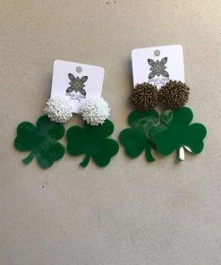 Wanderlust By Abby Big Clover Earrings NEW