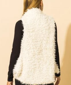 Wanderlust By Abby Faux Fur Vest NEW